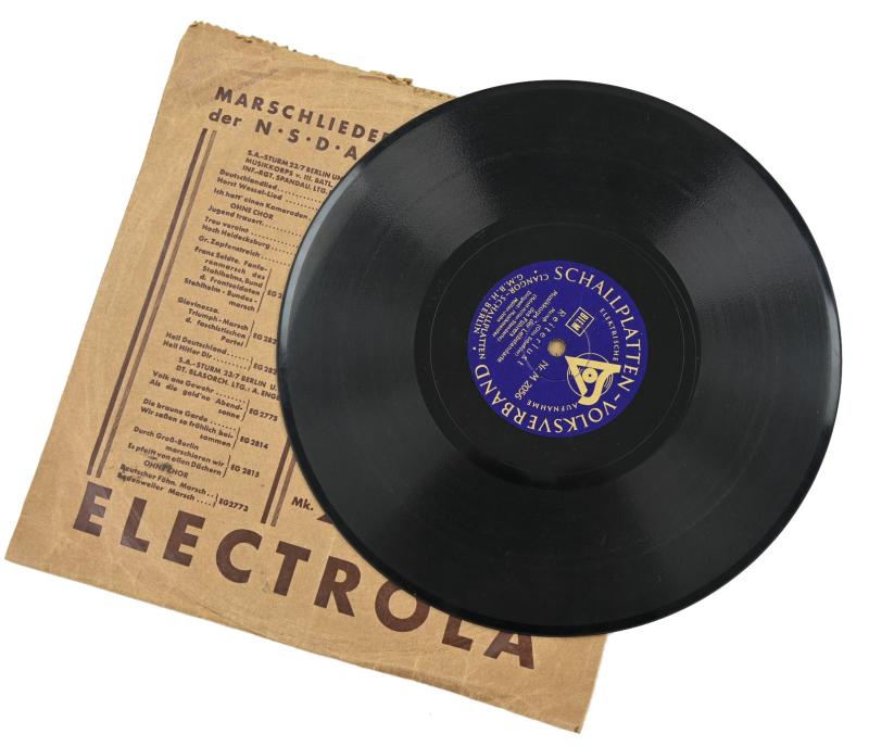 German 'Leibstandarte Adolf Hitler' Music Record