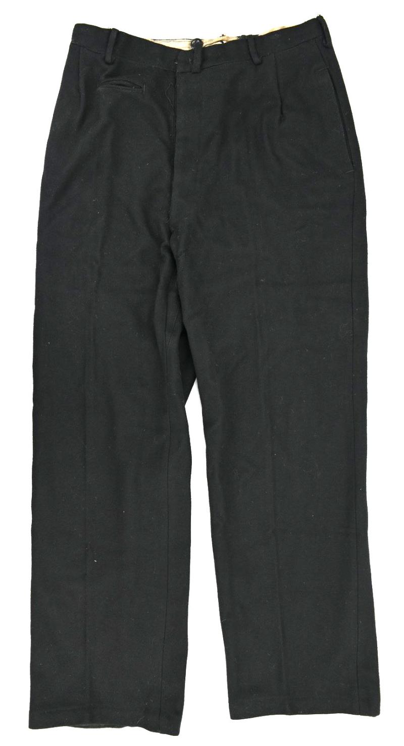 German Third Reich NSKK/SS/Reichsbahn Black Trousers