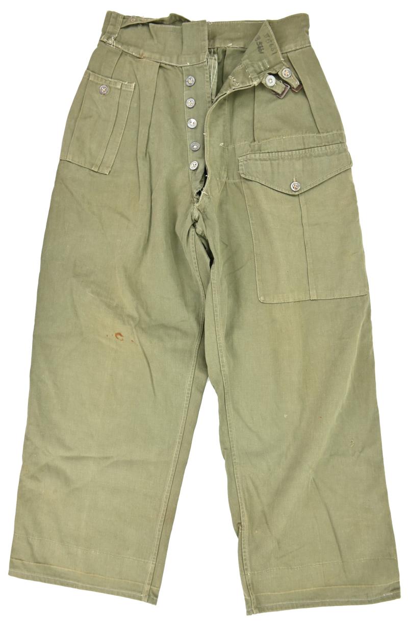 British WW2 JG Battle Dress Trousers 1944