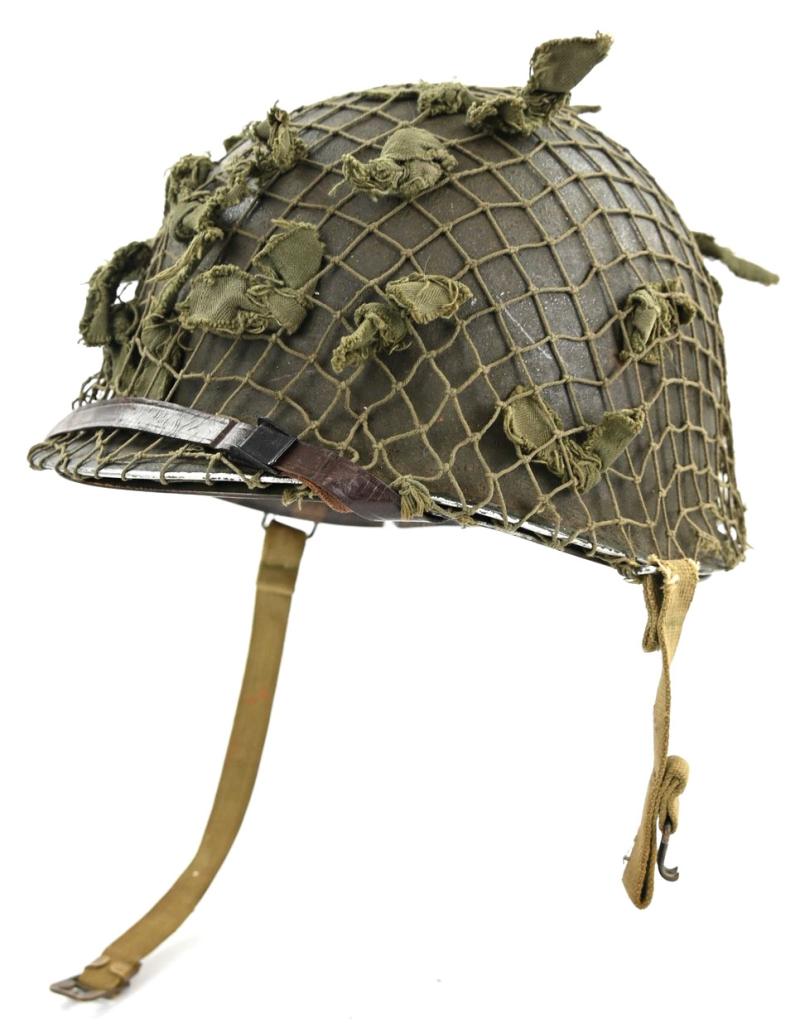 US WW2 M1 Swivel Bale Combat Helmet