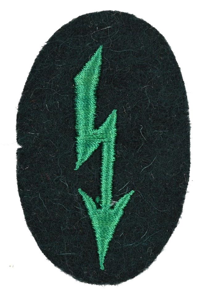 German WH Signal Troops Sleeve Patch