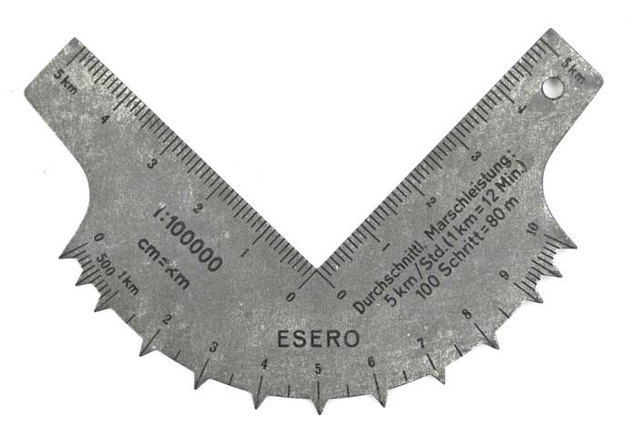 German WH Mapcard Measurement Tool