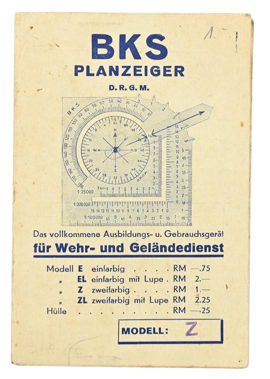 German WH Mapcard Measurement tool
