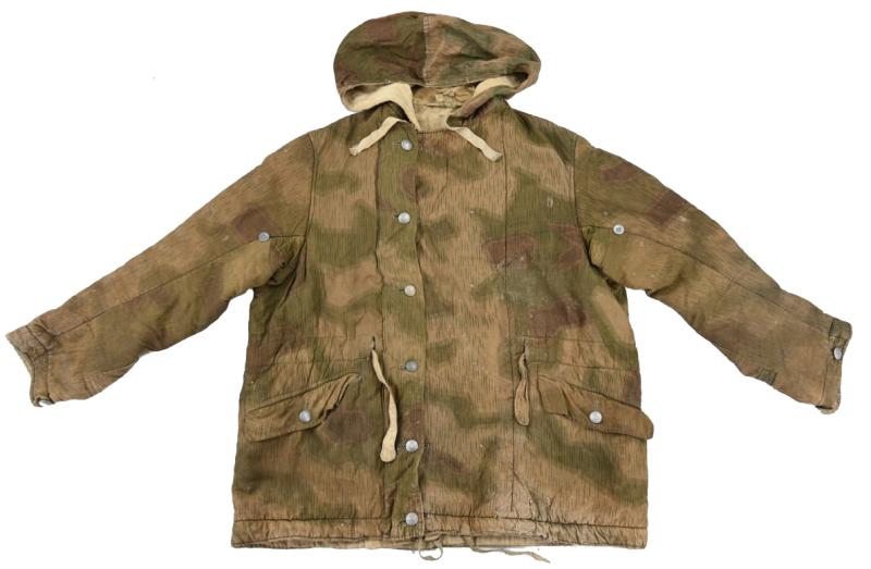 German WH Reversible Water & Tan Winter Parka