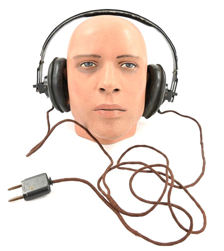 German WH Panzer Headphone 'Dfh.b'
