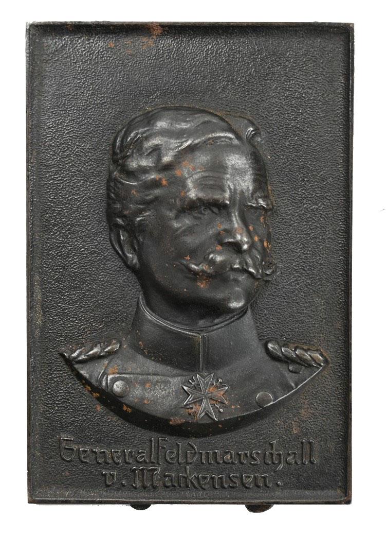 German WW1 Plaque 'August von Mackensen'