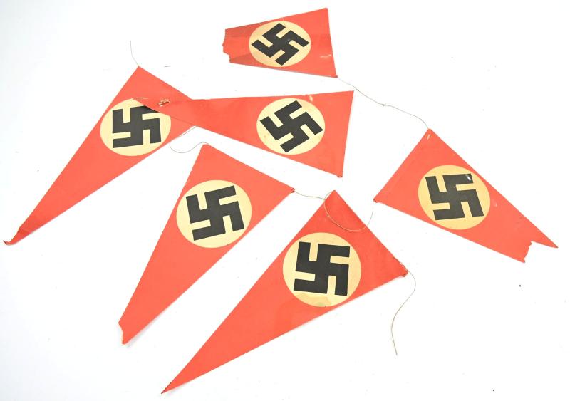 German Third Reich Era Swastika Flag chain