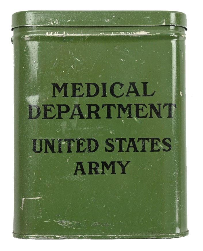 US WW2 Medical Tin Can