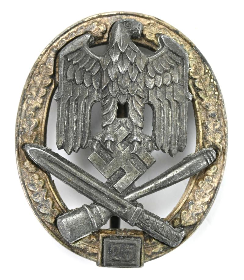 German General Assault badge '25'