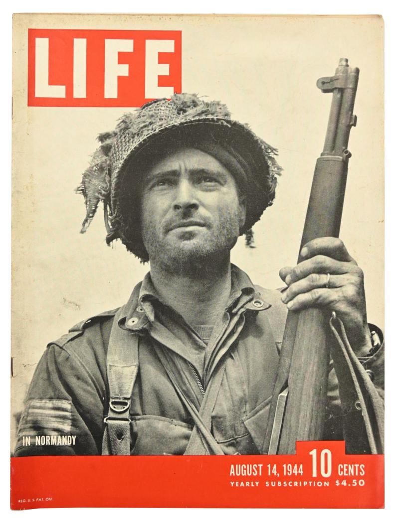 US WW2 Life Magazine August 1944 'Kelso C. Horne'