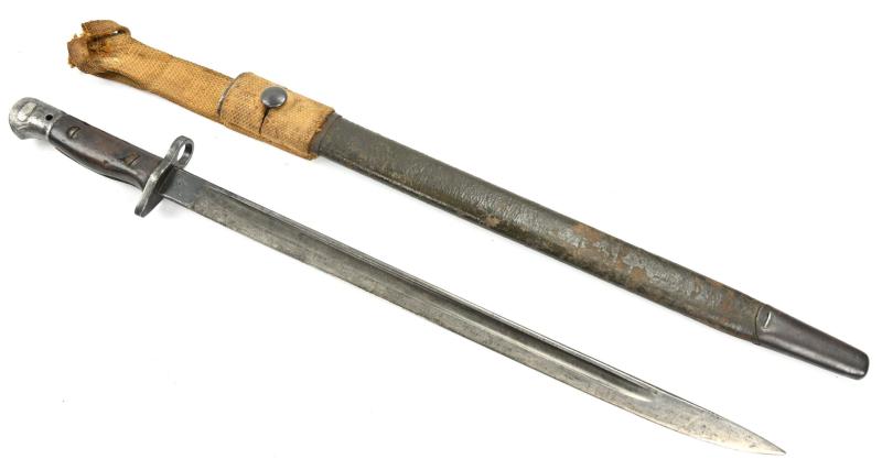 British M-1907 SMLE Bayonet with Frog