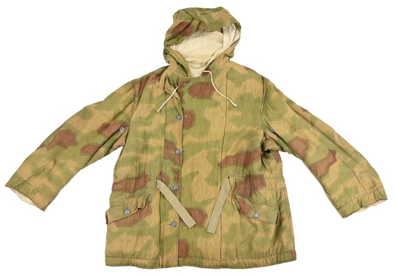 German WH Reversible Water & Tan Winter Parka