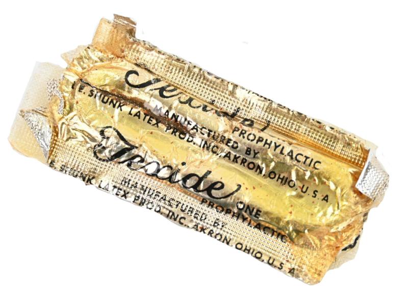 US WW2 Prophylactic Condom Texide