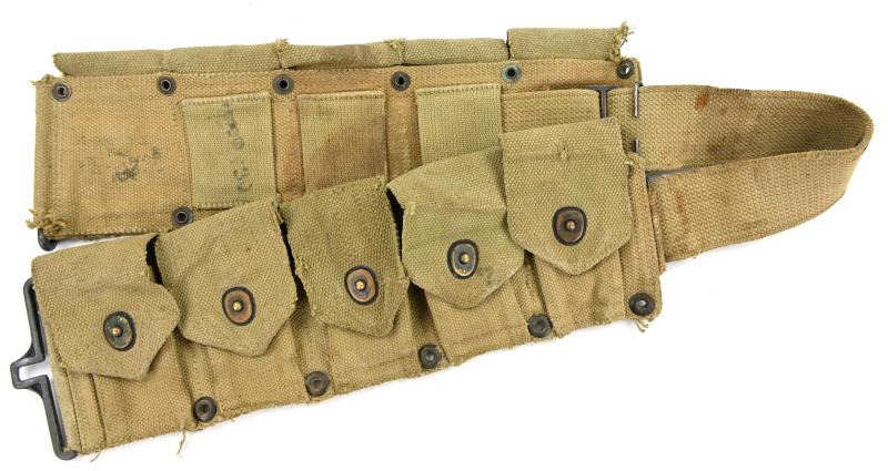 US WW2 M1 Garand Ammo Belt 1943