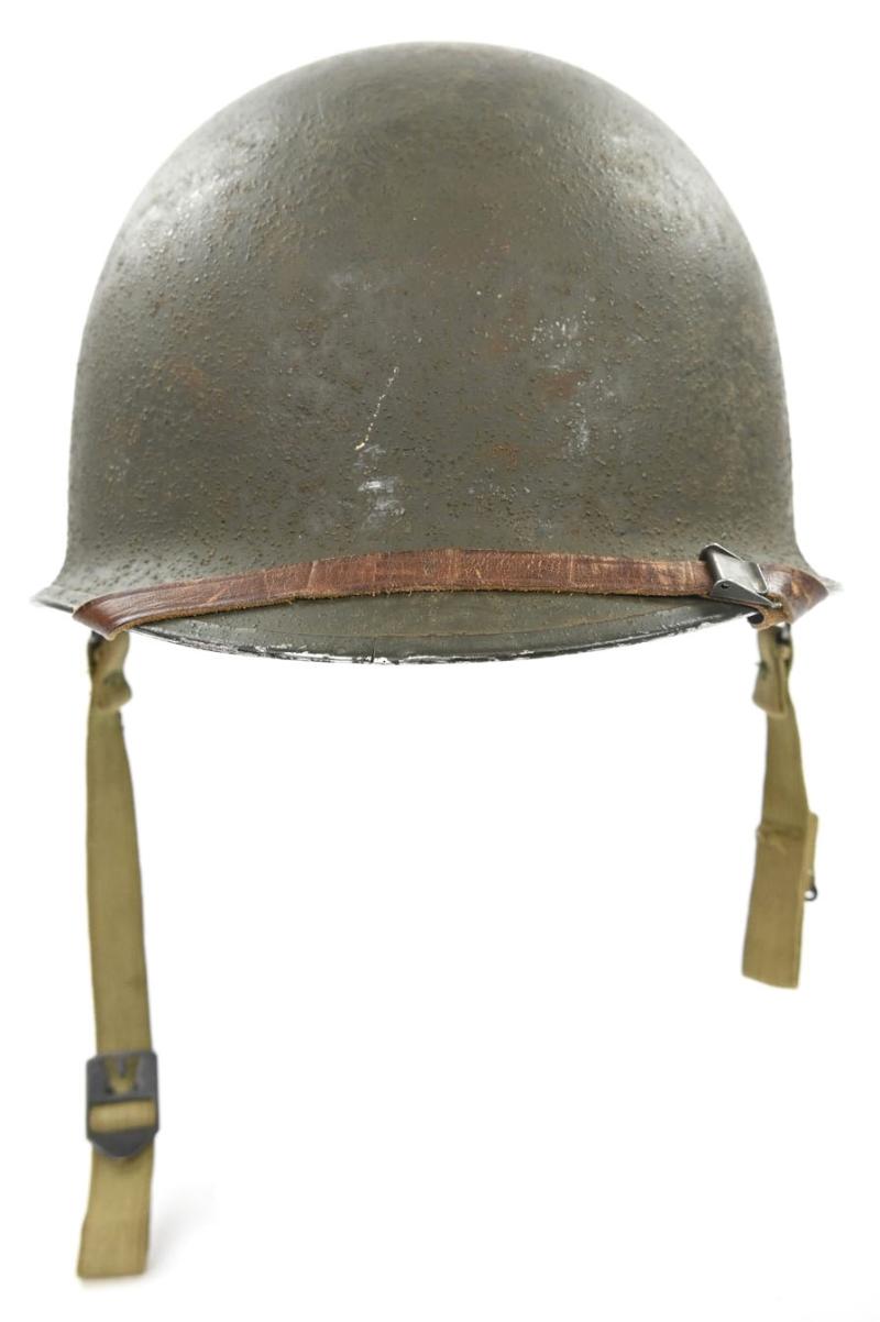 US WW2 314th Infantry Regiment (79th I.D.) Named M1 Combat Helmet