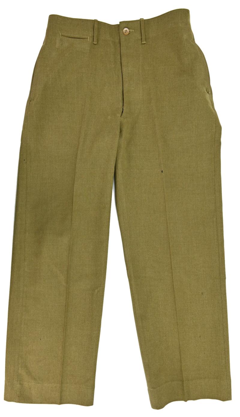 US WW2 Field Wool Serge Trousers