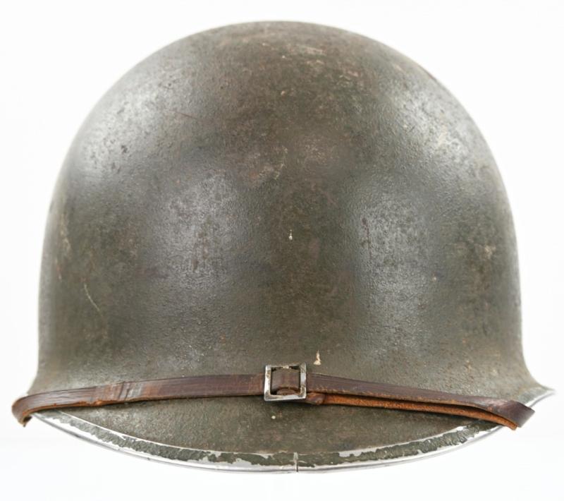 US WW2 M1 Combat Helmet with St.Clair Liner