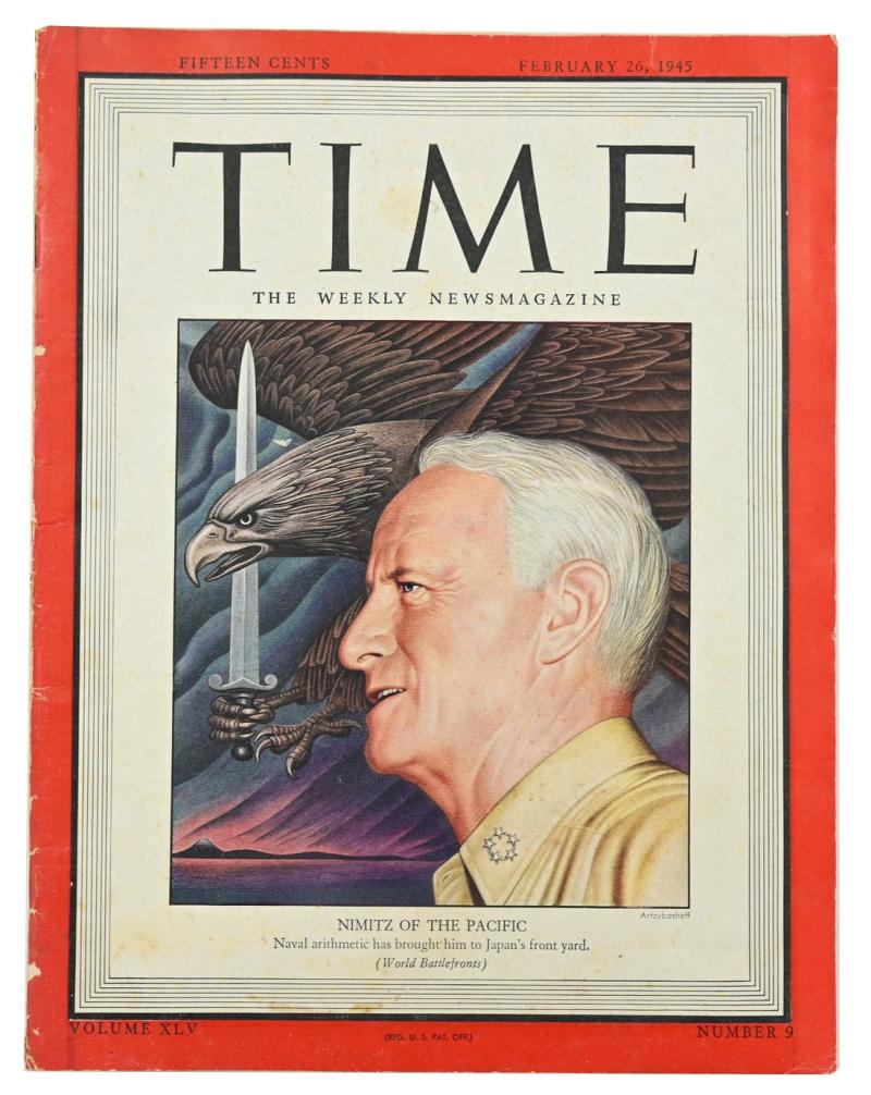 US WW2 Time Magazine February 1945