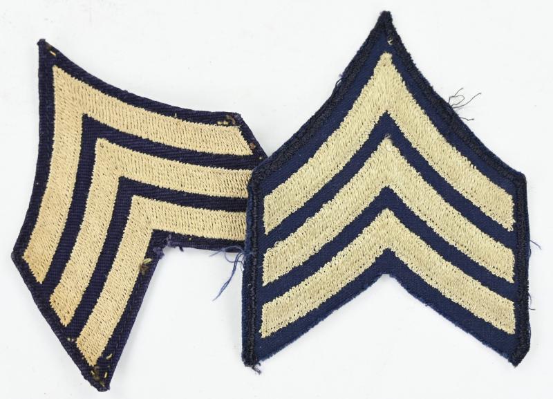 US WW2 Rank Chevron Set