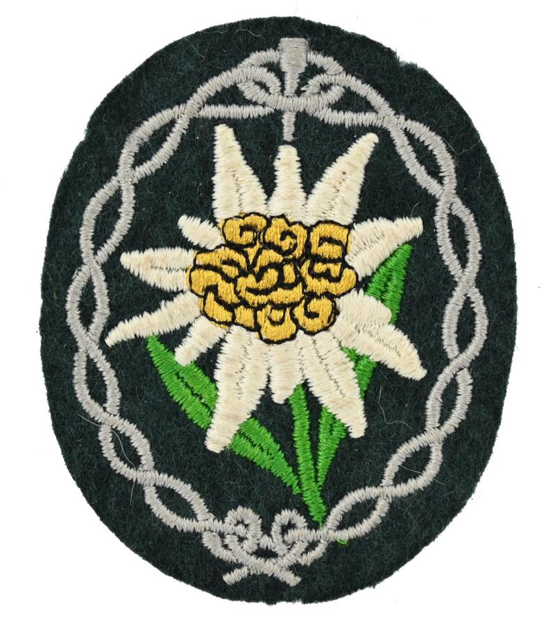 German WH GBJ Sleeve patch