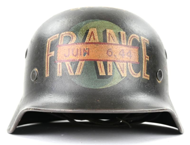 German LW M40 SD Helmet '29th Infantry Division' Trophy