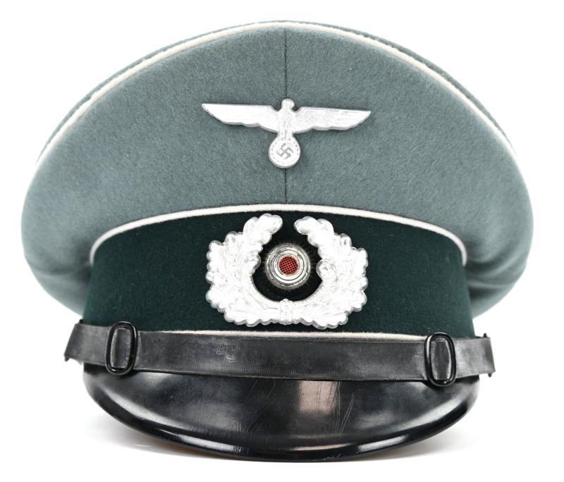 German WH Named NCO Visor Cap 'Tripple Erel' I.R. 95