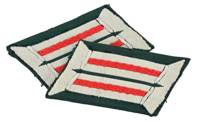 German WH Officer's Artillery Collar Tabs