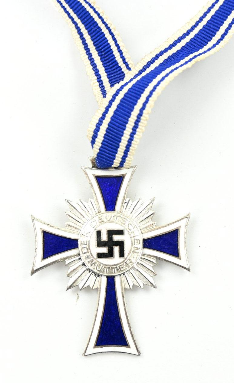 German Mother's Cross in Silver