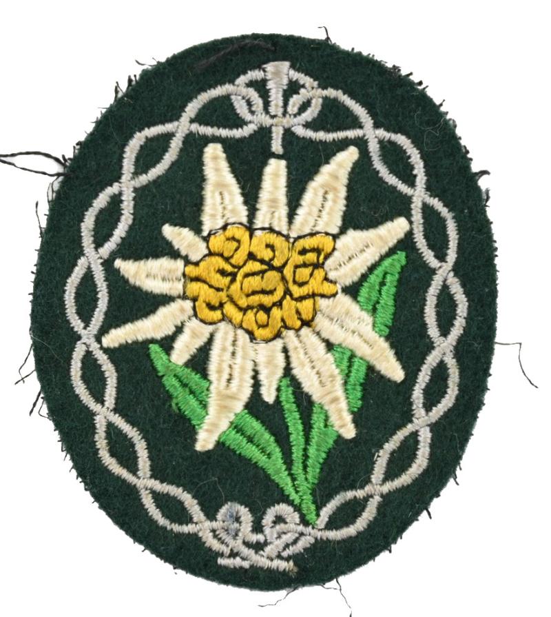 German WH GBJ Sleeve patch