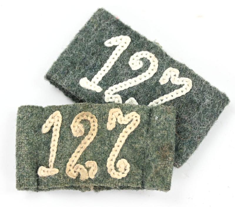 German WH Shoulderboard Slip-ons 'I.R.127'