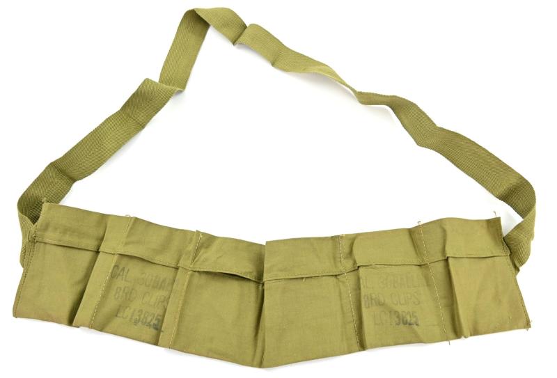 US WW2 M1 Rifle Ammo Bandoleer .30 Cal