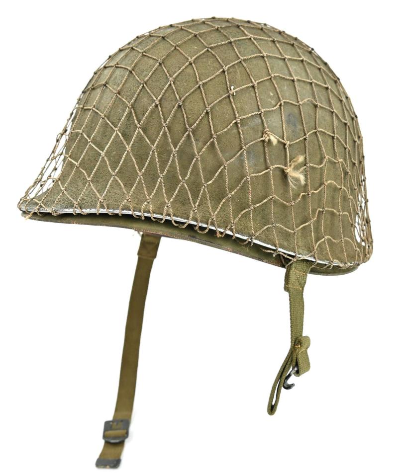 US WW2 M1 Fixed Bale Combat Helmet