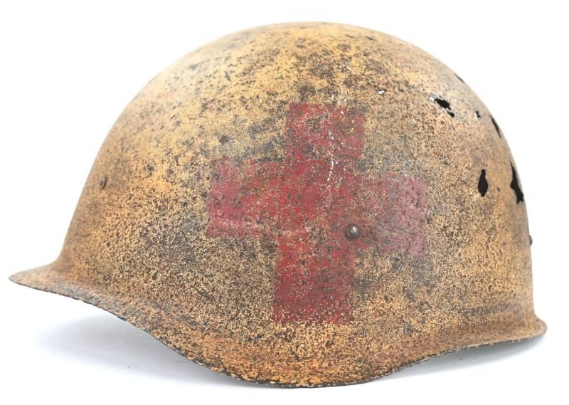 Russian WW2 SSh-40 Helmer Relic Red Cross
