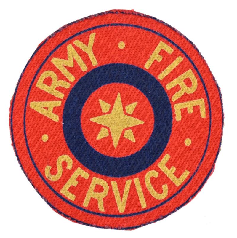 British WW2 AFS Sleeve Patch