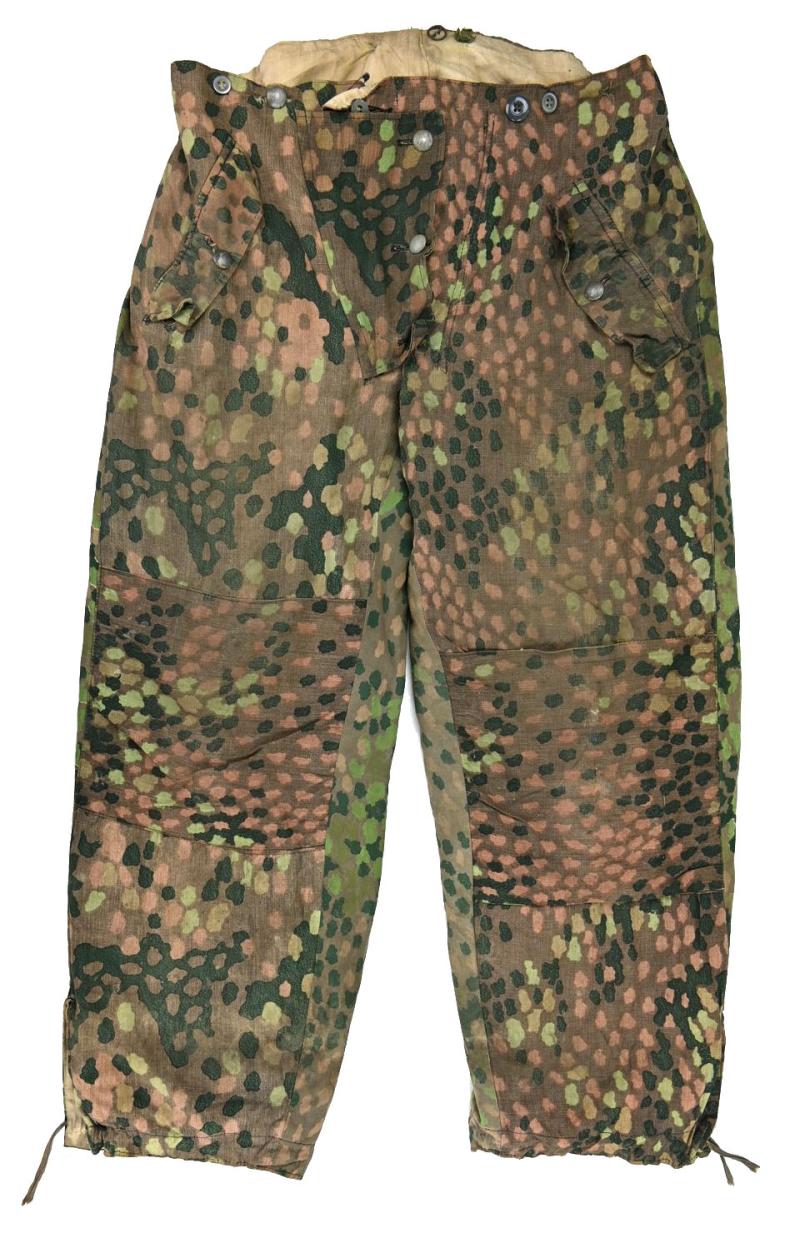 German Waffen-SS M44 Dot Camo Reversible Winter Parka Trousers