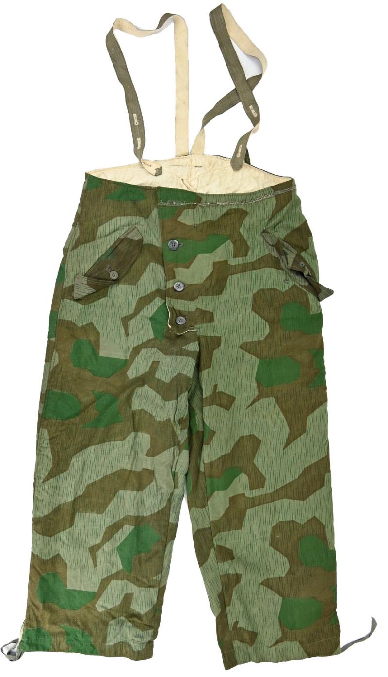 German WH Reversible Splitter Camo Winter Parka Trousers