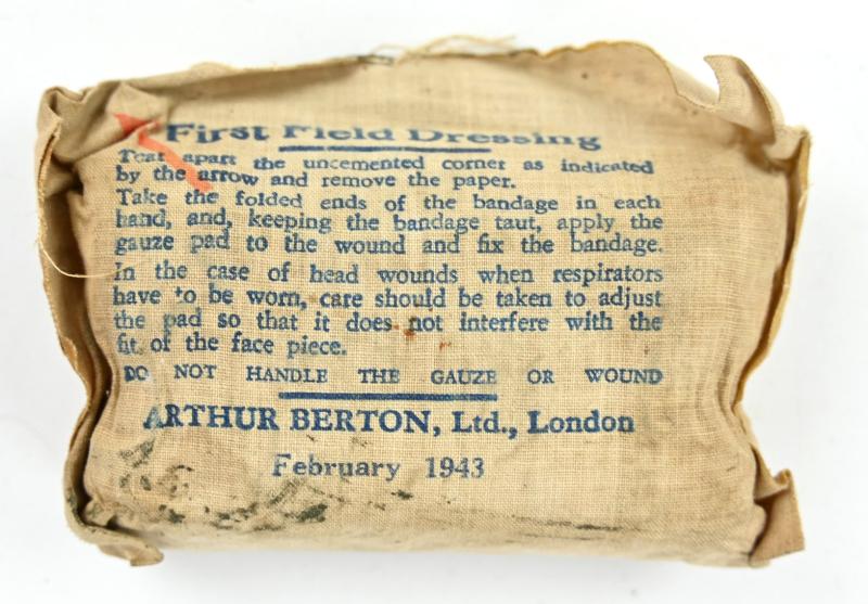 British WW2 First Field Dressing 1943