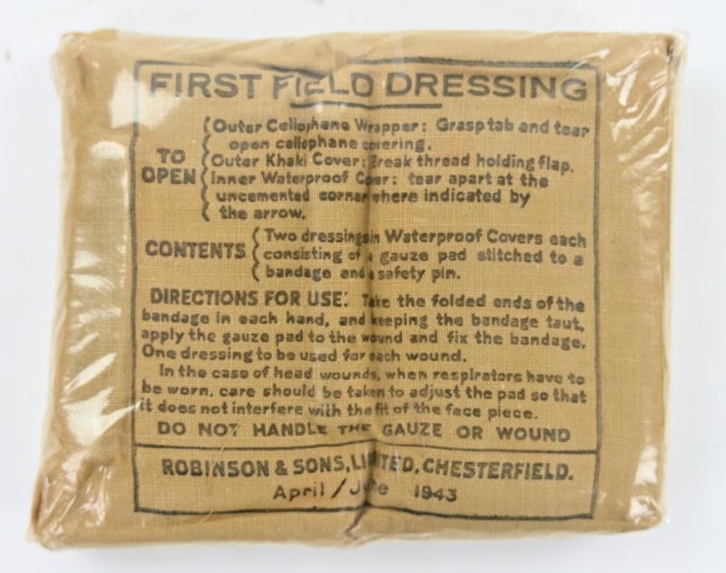 British WW2 First Field Dressing 1943
