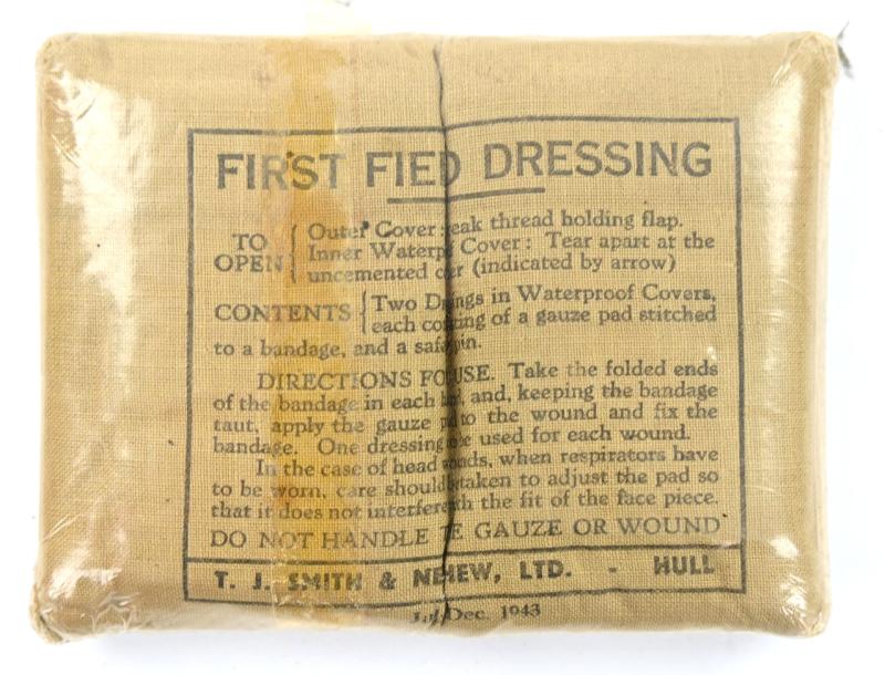 British WW2 First Field Dressing 1943