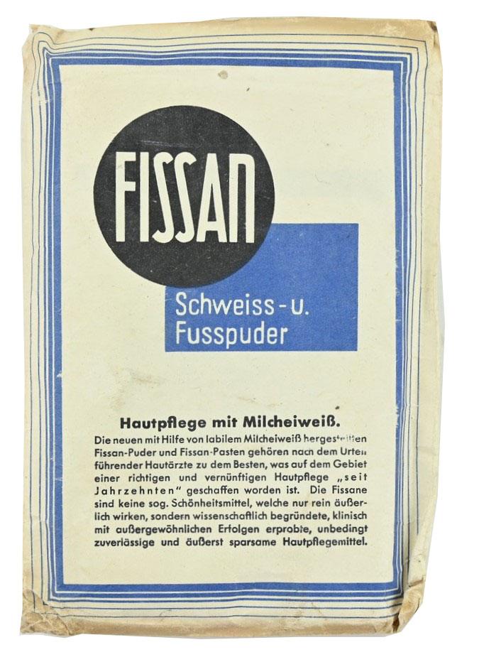 German Third Reich Package of Footpowder