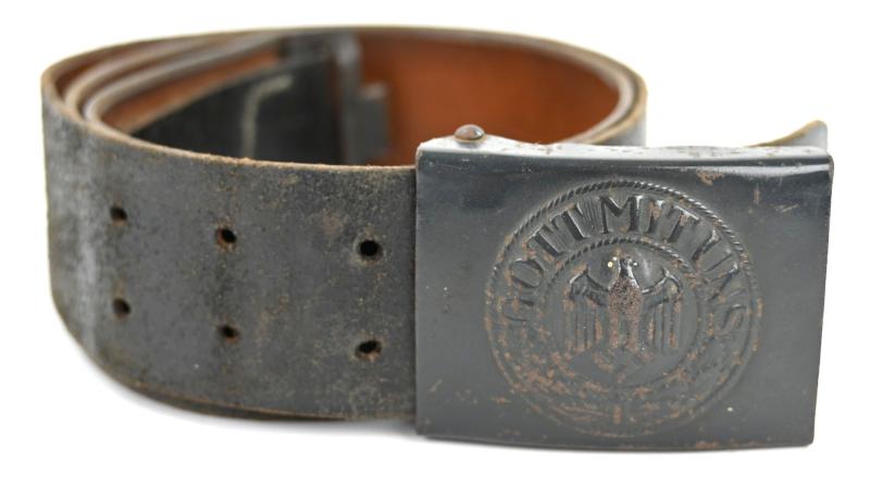 German WH/KM Belt & Beltbuckle