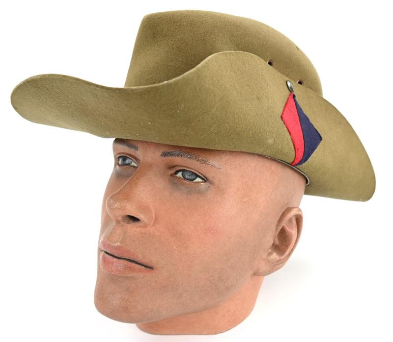 British WW2 Tropical Slouch Hat 'RA' 1942