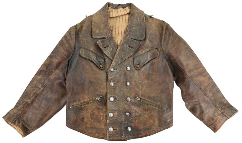 German LW leather flight jacket