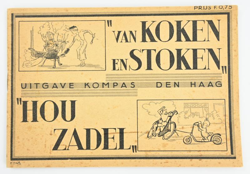 Dutch NSB Booklet Van koken en stoken : 