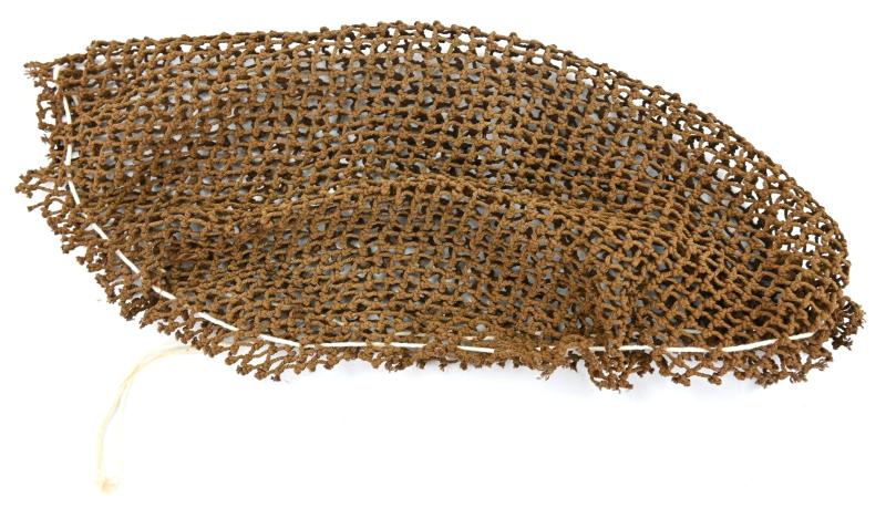 US WW2 British Made Brown M1 Helmet Net