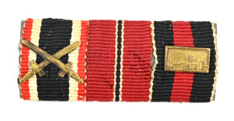 German WH 3-Piece Ribbonbar