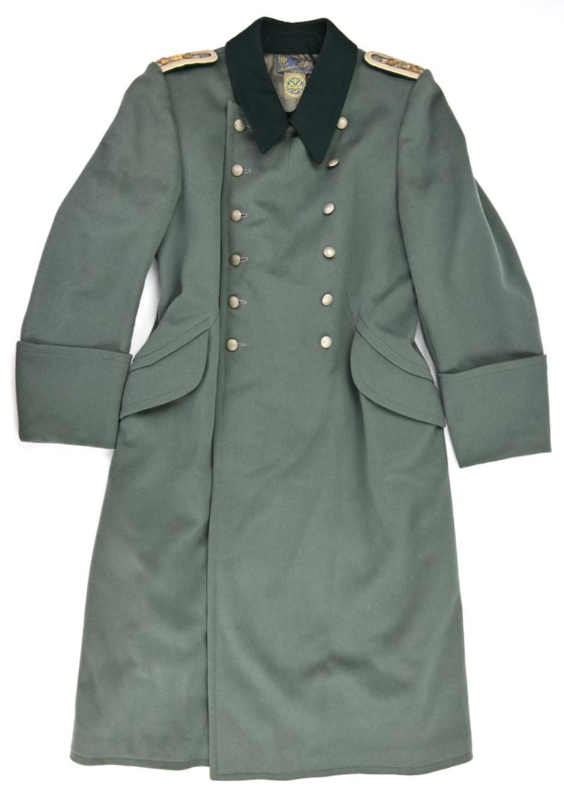 German WH HV Admin Officer Greatcoat