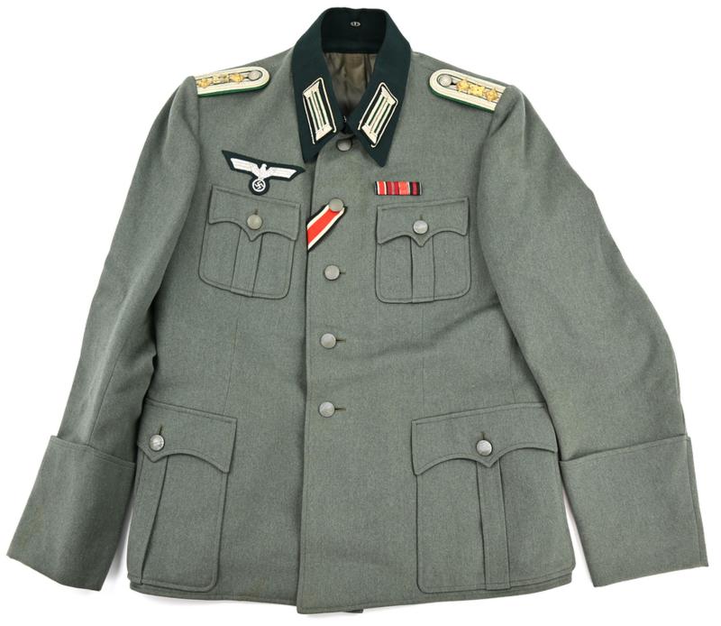 German WH HV Admin Officer Tunic