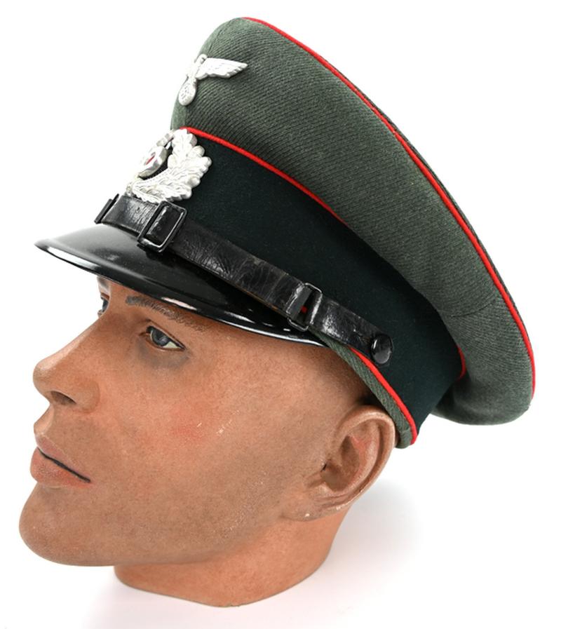 German WH NCO Artillery Visor Cap