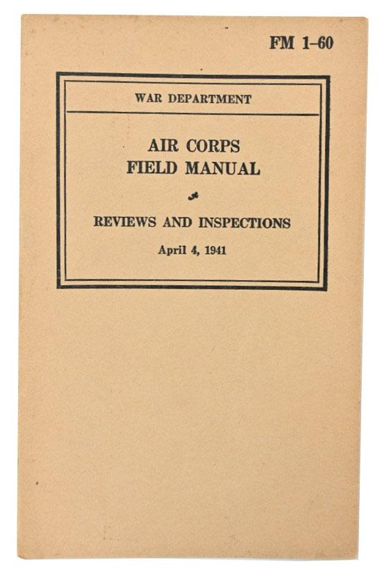 US WW2 FM 1-60 Air Corps Field Manual